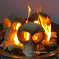 Bûches de feu de décoration d'Halloween de haute qualité de haute qualité